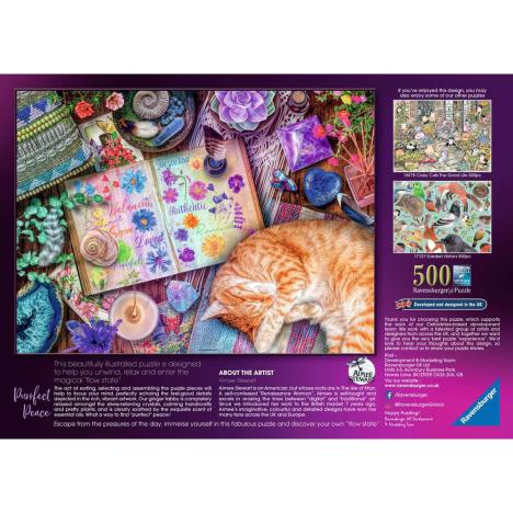 Purrfect Peace 500pc Jigsaw Puzzle Extra Image 2